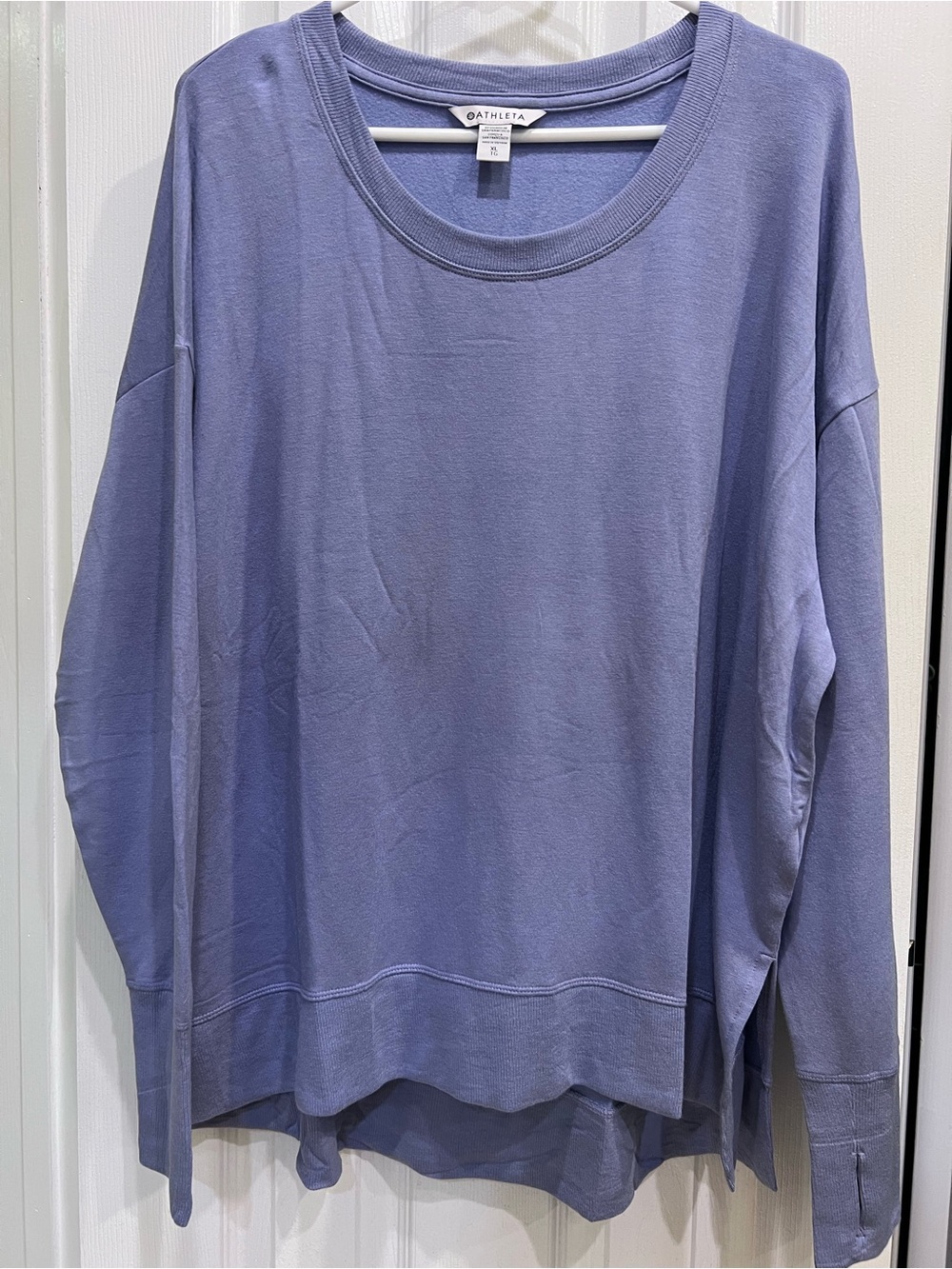 Athleta Lavender Crewneck Sweatshirt
